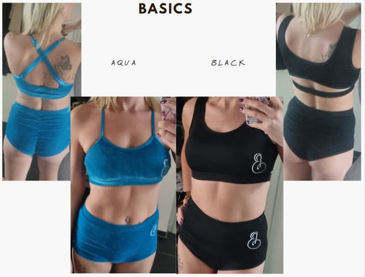 Die ersten Basic-Sets "Black" und "Aqua"