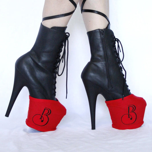 Reversible shoe protectors "Mandy" for high heels